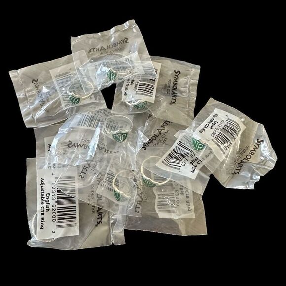 CTR LDS Adjustable Rings 10 Individually Wrapped With Plain Gift Box - Picture 1 of 4